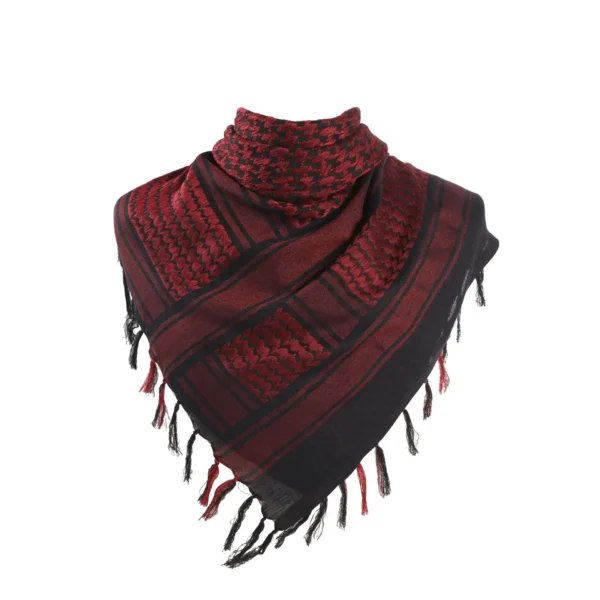 Palestinian Cotton Keffiyeh – Traditional Scarf - Image 8