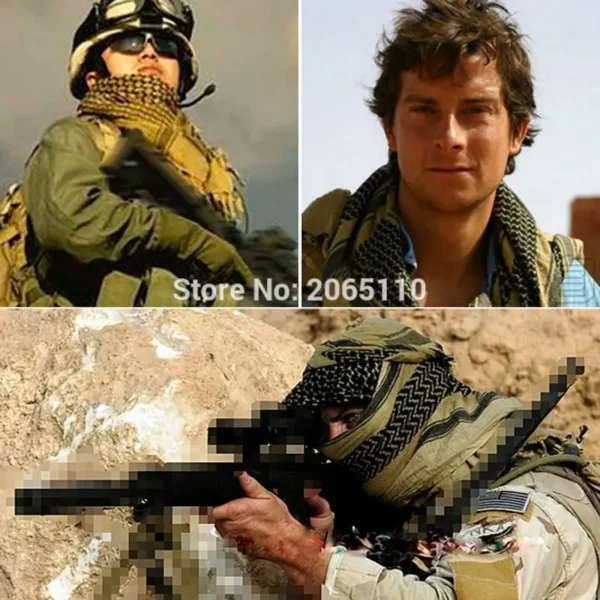 Palestinian Cotton Keffiyeh – Traditional Scarf - Image 20