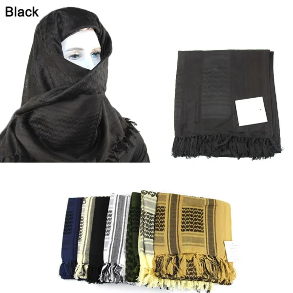 Palestinian Cotton Keffiyeh – Traditional Scarf - Image 24