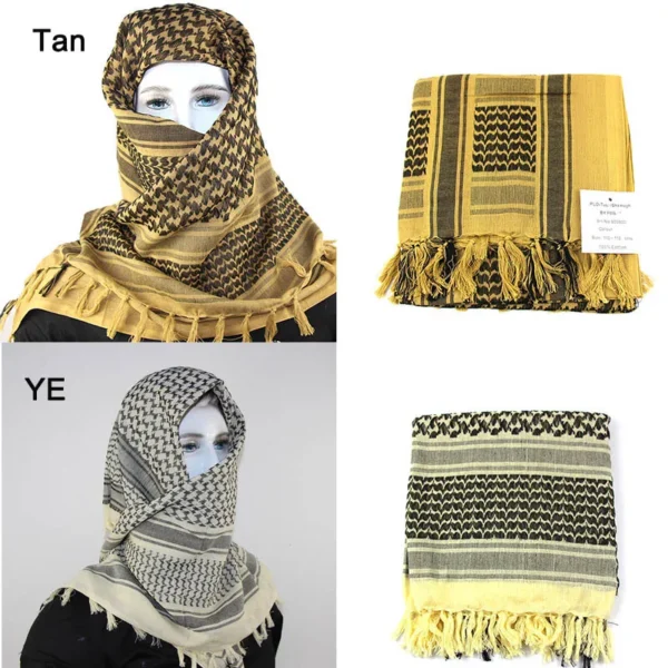 Palestinian Cotton Keffiyeh – Traditional Scarf - Image 23