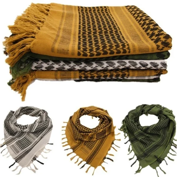 Palestinian Cotton Keffiyeh – Traditional Scarf - Image 25