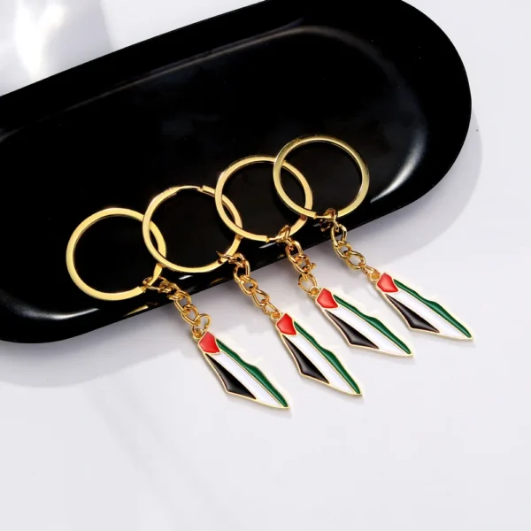 Mini Palestine map lapel pin for jackets and hats